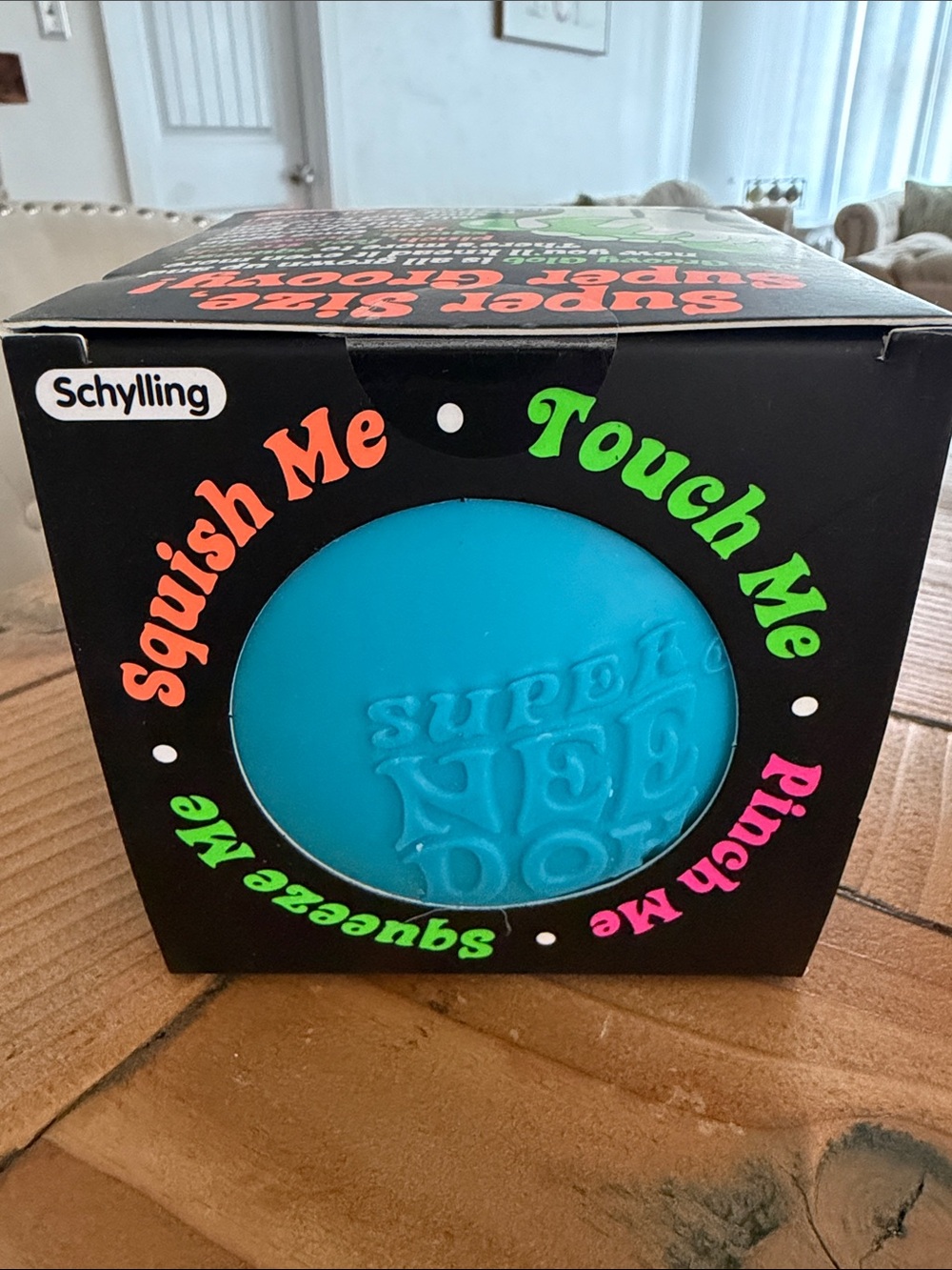 Schylling Súper The Groovy Glob Blue Jumbo- Authentic